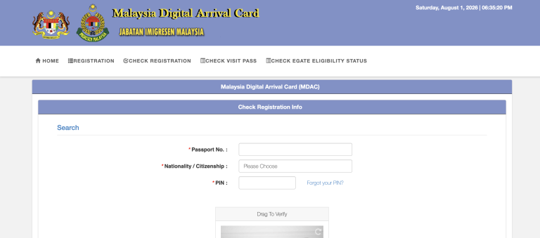 arrival card malasia