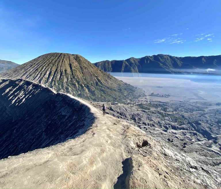 Volcán bromo indonesia