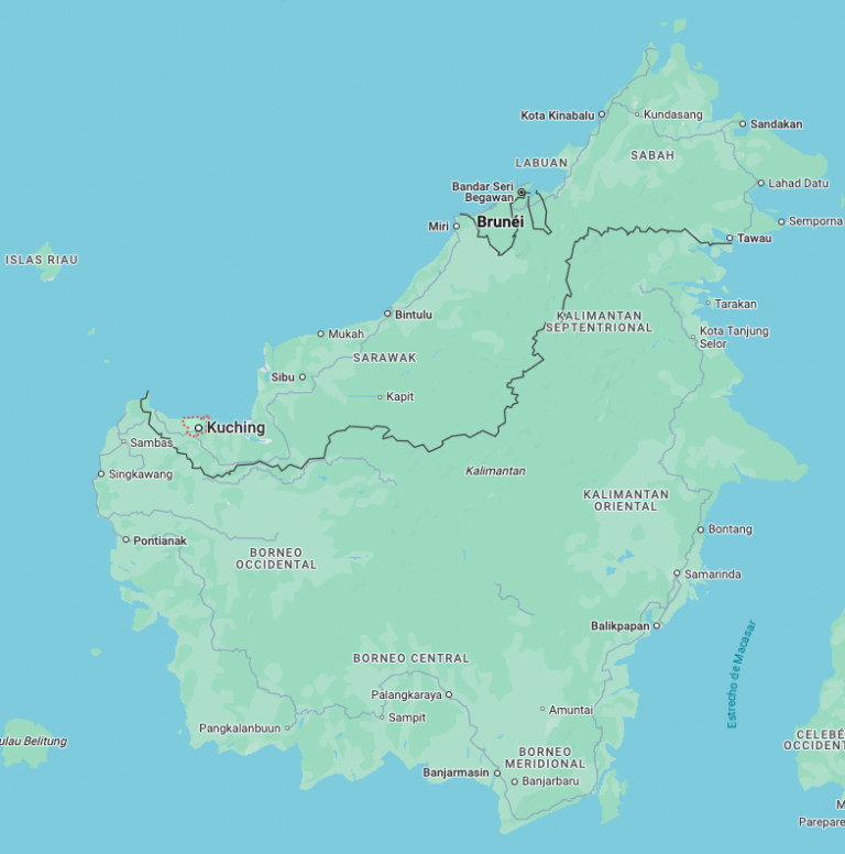 que ver en kuching, borneo malayo
