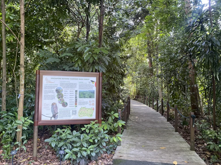 BOTANIC GARDENS SINGAPUR