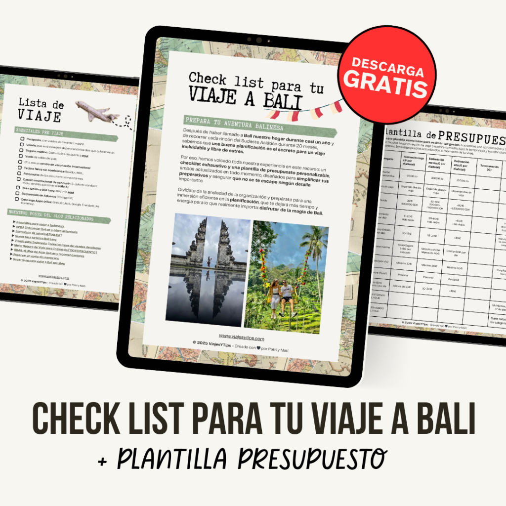 check list de bali