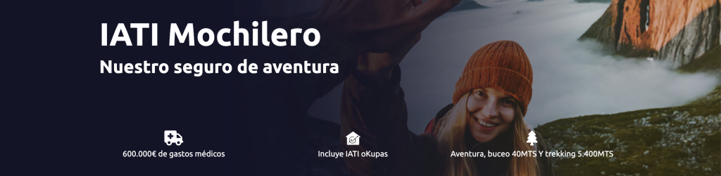 mejor seguro de viaje para mochileros, iati mochilero