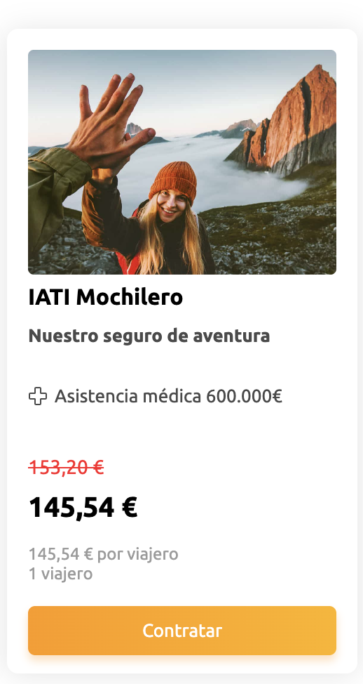 mejor seguro de viajes mochilero, iati mochilero