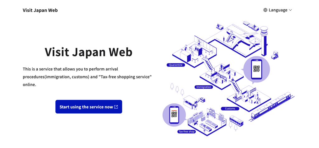 visit japan web, requisitos para viajar a japon