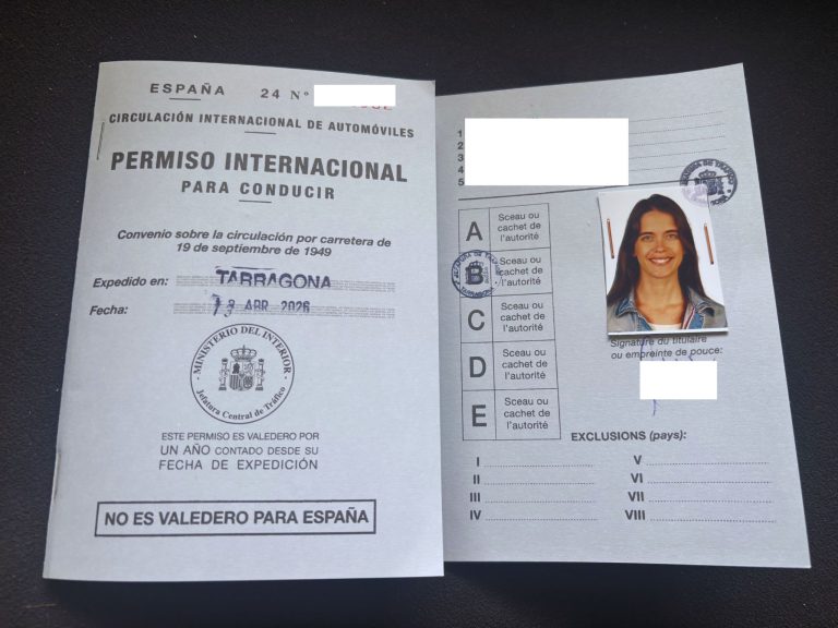 permiso de conducir internacional para viajar
