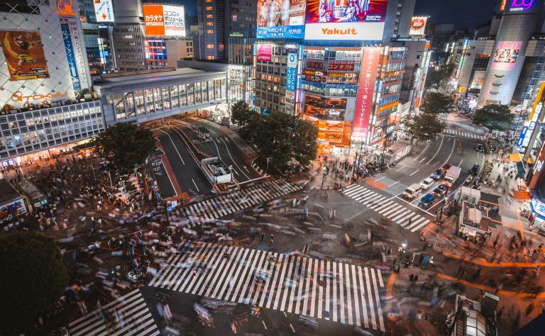 itinerario tokio: shibuya crossing